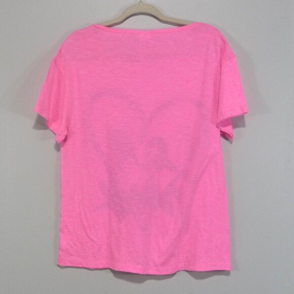 PINK Victoria's Secret Pink T Shirt Size Medium - Picture 4 of 5